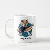 Owlways auf meinem Mind Rock & Roll Gitarren Owl C Kaffeetasse (Links)
