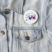 Owlways in meinem Herzen, niedliche Button (Beispiel)