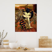 Owlyn im Herbst ART PRINT Eukalyptusmärchen Poster (Küche)