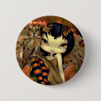 "Owlyn im Herbst" Knopf Button