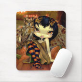 "Owlyn im Herbst" Mousepad (Mit Mouse)