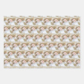 own photos pattern personalised family  geschenkpapier set (Vorderseite 2)