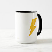 Own Your Power Minimal Typography | Motivational Q Tasse (VorderseiteRechts)