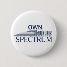 Own Your Spectrum – Autism Awareness Month Blue 