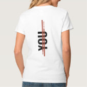 Own Your Story Shirt – Bold Motivational Quote (Rückseite)