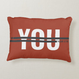 Own Your Story Shirt – Bold Motivational Quote Dekokissen