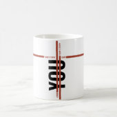 Own Your Story Shirt – Bold Motivational Quote Kaffeetasse (Mittel)