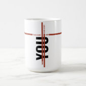 Own Your Story Shirt – Bold Motivational Quote Kaffeetasse (Mittel)