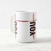 Own Your Story Shirt – Bold Motivational Quote Kaffeetasse (Vorderseite Links)