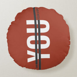 Own Your Story Shirt – Bold Motivational Quote Rundes Kissen