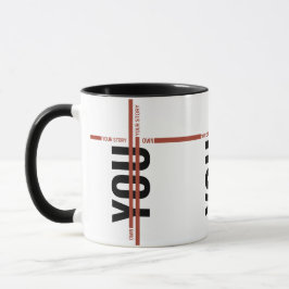 Own Your Story Shirt – Bold Motivational Quote Tasse