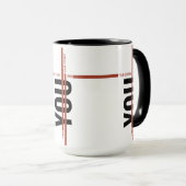 Own Your Story Shirt – Bold Motivational Quote Tasse (VorderseiteRechts)