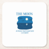 Own Your Weird - Bold Grunge Typography Rechteckiger Pappuntersetzer (Vorderseite)