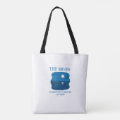 Own Your Weird - Bold Grunge Typography Tasche (Rückseite)