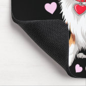 Owner Mom Dad Sheltie Dog Lover Valentines Day Mousepad (Ecke)