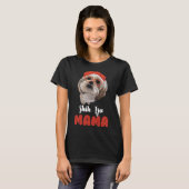Owner Shih Tzu Dog Breed Woman Cute Hairknot T-Shirt (Vorne ganz)