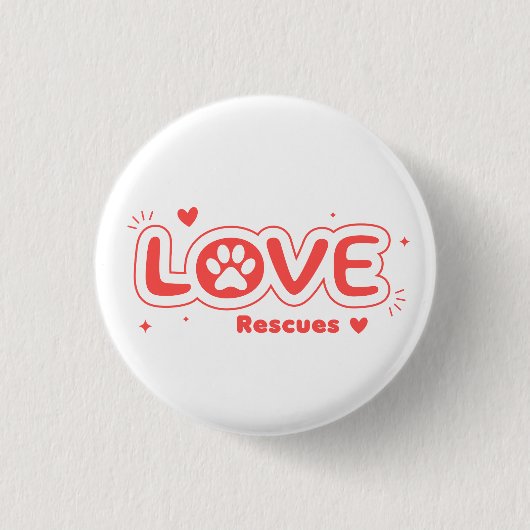 OWRAssist Liebe rettet Button (Vorderseite)