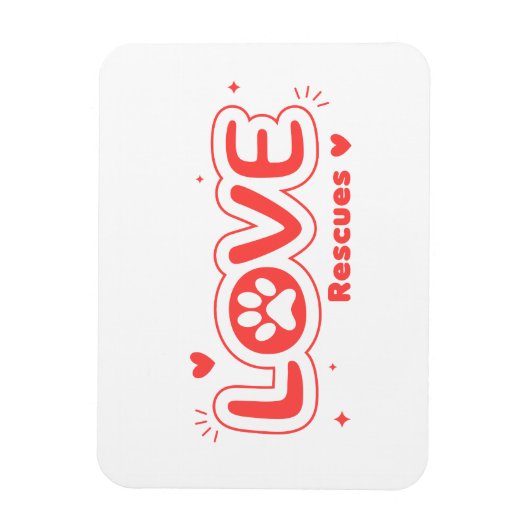 OWRAssist Liebe rettet Magnet (Vertikal)