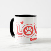 OWRAssist Liebe rettet Tasse (Vorderseite Links)