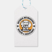 OWRAssist Love Rescues Geschenkanhänger (Rückseite)