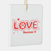 OWRAssist Love Rescues Keramikornament (Rechts)