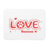 OWRAssist Love Rescues Magnet (Horizontal)