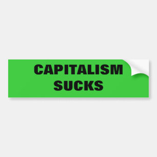 #OWS KAPITALISMUS IST ZUM KOTZEN AUTOAUFKLEBER