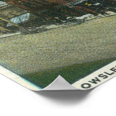 Owsley Block View TownButte, MT Poster (Ecke)