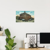 Owsley Block View TownButte, MT Poster (Heimbüro)