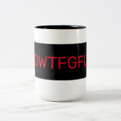 OWTFGFIA-Tasse Zweifarbige Tasse (Mittel)