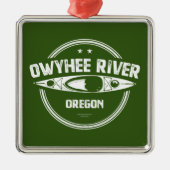 Owyhee River, Oregon Ornament Aus Metall (Vorne)