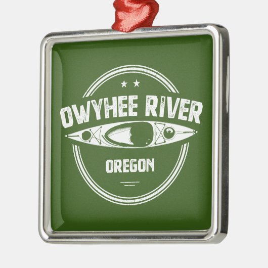 Owyhee River, Oregon Ornament Aus Metall (Links)