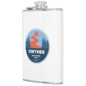 Owyhee Wild und Landschaftlich Flachmann (Links)