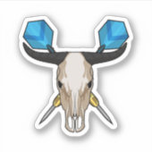 Ox bei Darts mit Dart Aufkleber (Vorderseite)