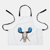 Ox bei Darts mit Dart Schürze (Vorderseite)