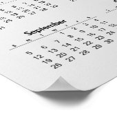 OX Chinesisches Neujahr 2021 - Kalender P Poster (Ecke)