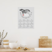 OX Chinesisches Neujahr 2021 - Kalender P Poster (Küche)