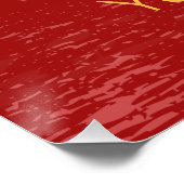 OX Chinesisches Sternzeichen für Horoskop Poster (Ecke)