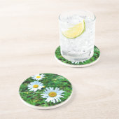 Ox-Eye Daisies Getränkeuntersetzer (Seite)