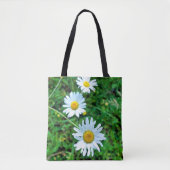OX-Eye-Daisy auf der gesamten Print-Tasche Tasche (Vorderseite)