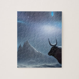 Ox Landscape Puzzle
