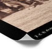 OX-Teams im Gebiet Sturgis Dakota SD 1887 Poster (Ecke)