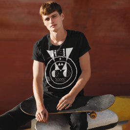 Ox Zodiac Geometric - Ushi Symbol für alle Altersg T-Shirt