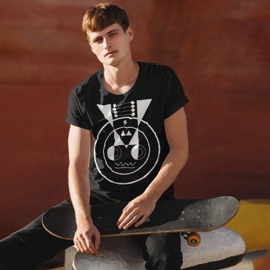 Ox Zodiac Geometric - Ushi Symbol für alle Altersg T-Shirt