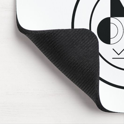 Ox Zodiac - Ushi Geometric Desk Accessory Mousepad (Ecke)