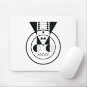 Ox Zodiac - Ushi Geometric Desk Accessory Mousepad (Mit Mouse)