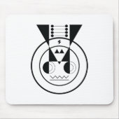 Ox Zodiac - Ushi Geometric Desk Accessory Mousepad (Vorne)