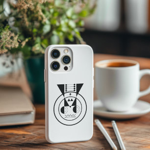 Ox Zodiac - Ushi-Symbol im geometrischen Stil Case-Mate iPhone 14 Hülle