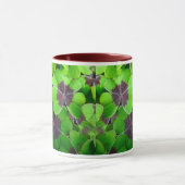 Oxalis-Blätter - Rot und Grün Tasse (Zentrum)