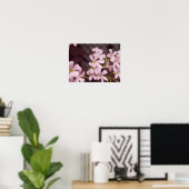 Oxalis triangularis poster (Heimbüro)